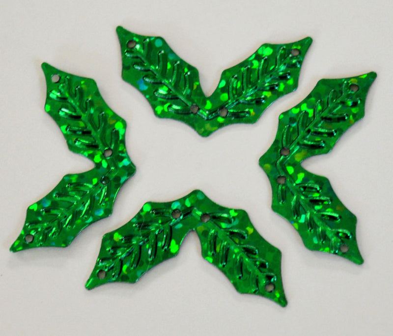 Two-Leaf Holly Hologram Green 50 grams