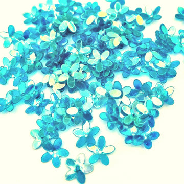 10mm Cupped Flower Crystal Iris Bali Breeze 50 Grams