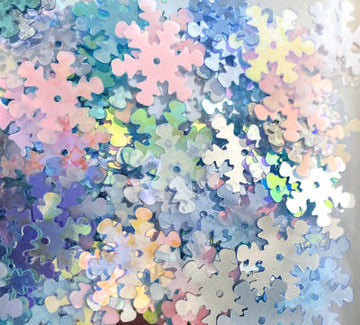 15mm Snowflake Mix 50 grams