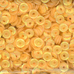 5mm Slightly Cupped Opalescent Cashmere 50 grams