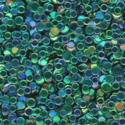 Iridescent Confetti Emerald Green 100 grams