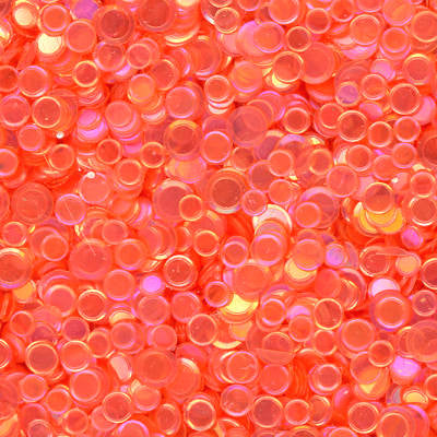 Iridescent Confetti Orange