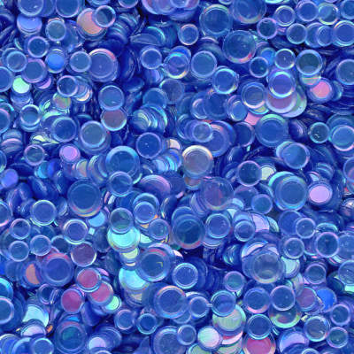 Iridescent Confetti Cornflower Blue 100 grams