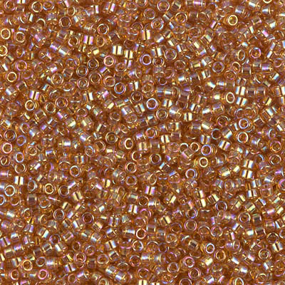Delica 11/0 Transparent Marigold AB