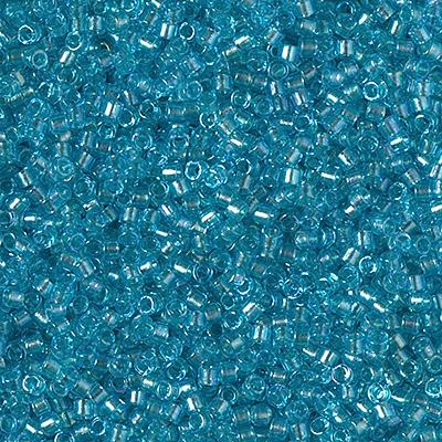 Delica 11/0 Fancy Lined Aqua