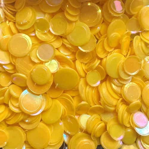 Opaque Iridescent Confetti Sunflower 100 Grams