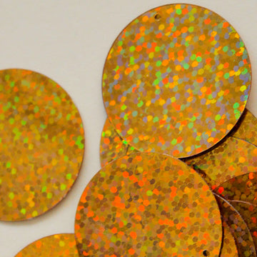 30mm Paillette Hologram Aztec Sunrise 100 grams