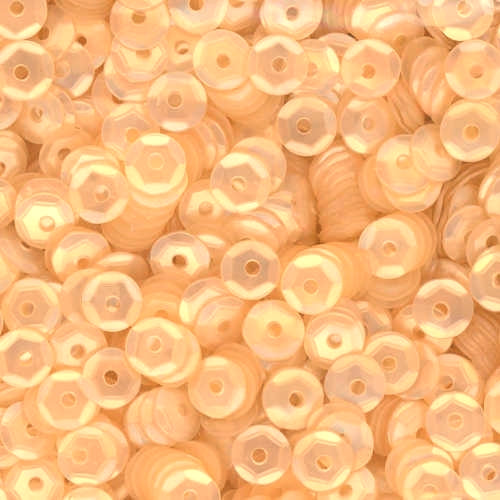 5mm Slightly Cupped Satin Nude 50 Grams