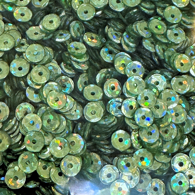 5mm Slightly Cupped Hologram Herb