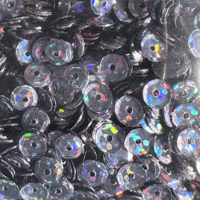 5mm Slightly Cupped Hologram Steely