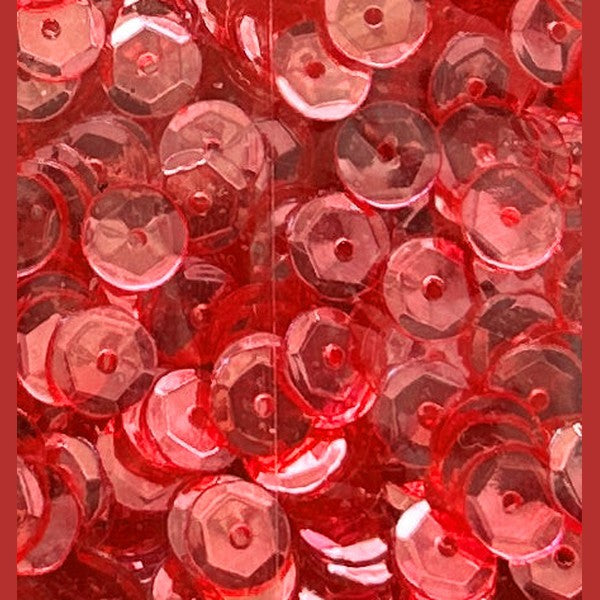 5mm Slightly Cupped Watermelon Ice 50 Grams