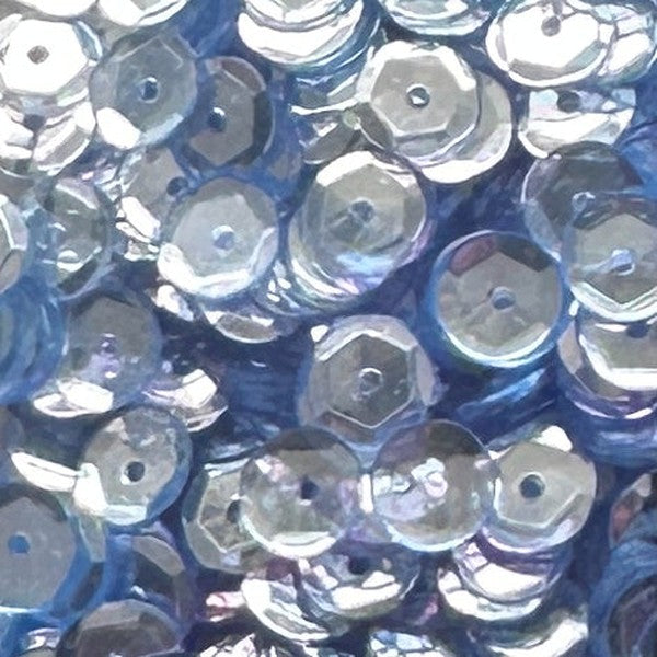 5mm Slightly Cupped Blueberry Ice