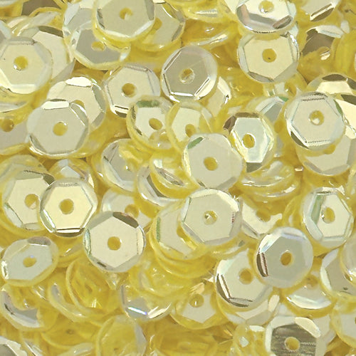 5mm Slightly Cupped Luminous Lemon Sorbet 50 grams