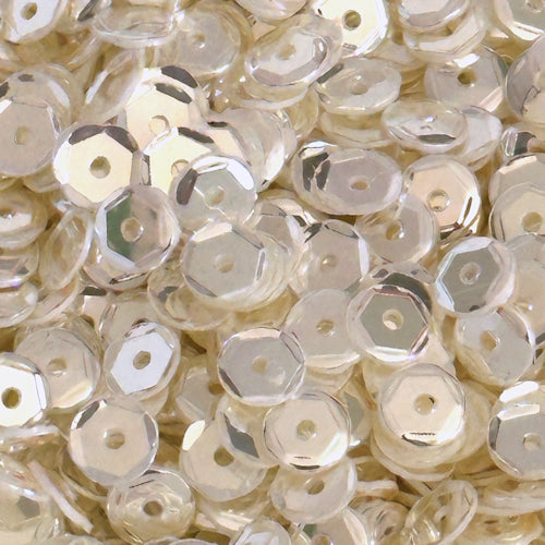 6mm Slightly Cupped Luminous Creamy 50 grams