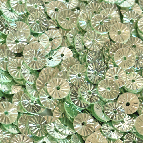 6mm Flat Embossed Luminous Celadon