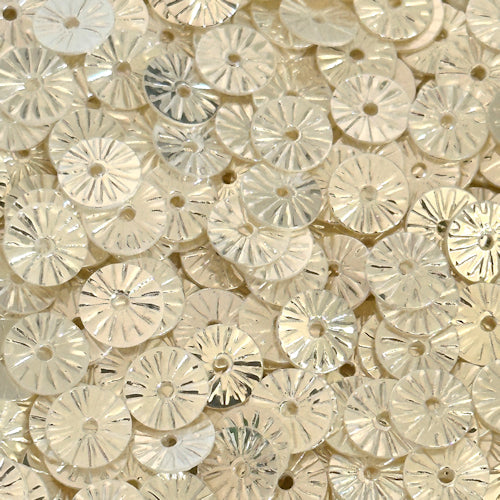 6mm Flat Embossed Luminous Creamy 50 grams