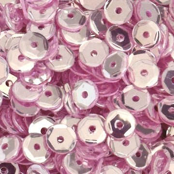 6mm Slightly Cupped Luminous Whisper Pink