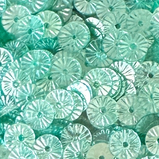 6mm Flat Embossed Mojito Ice 50 Grams