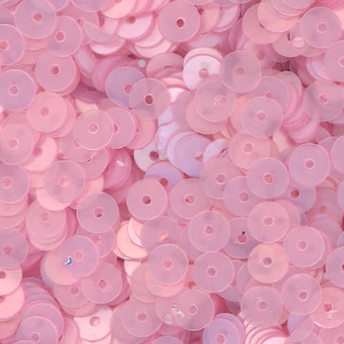 5mm Flat Satin Light Pink 50 Grams