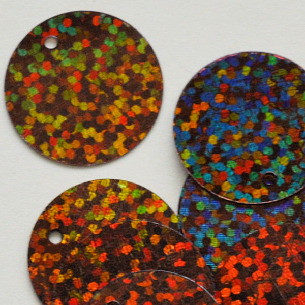 20mm Hologram Paillette Coffee  1000 count