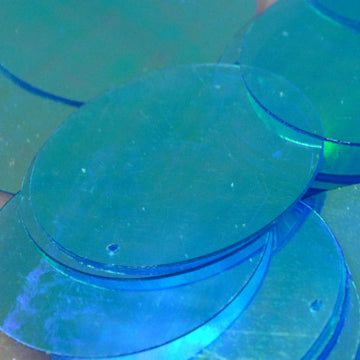 30mm Paillette Crystal Iris Cabana Blue