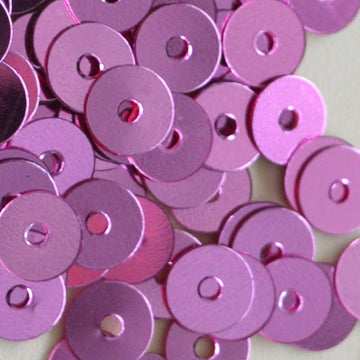 5mm Flat Metallic Light Pink