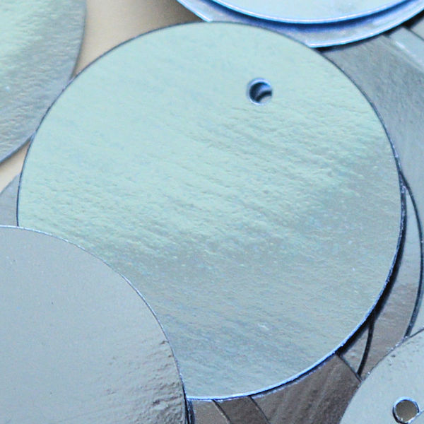 30mm Paillette Metallic Cool Water Blue 500 Count