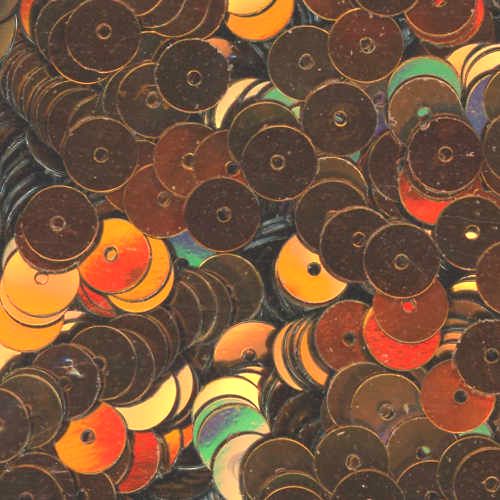 6mm Flat Metallic Bronze 100 grams