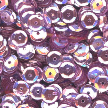 6mm Slightly Cupped Metallic Lilac Sky 100 grams