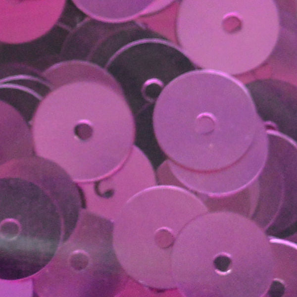 8mm Flat Metallic Pink Rose 100 grams
