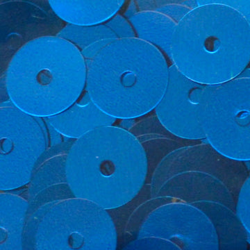 8mm Flat Metallic Dark Blue 100 grams