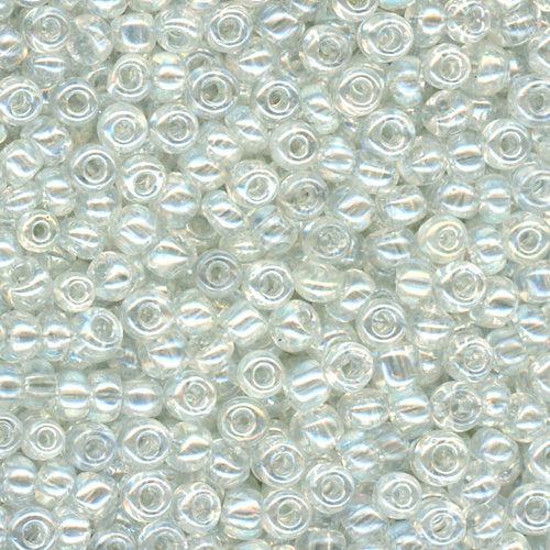 8/0 Bead Clear Glossy 450 Grams