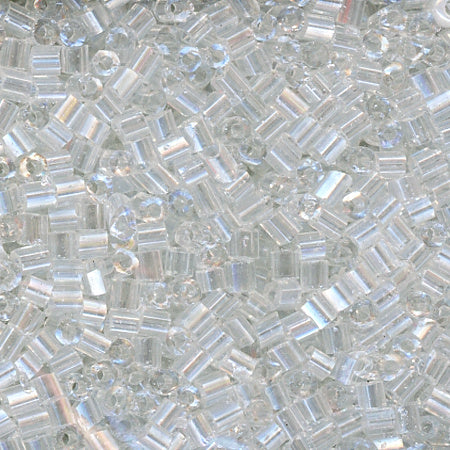 2-cut Bead Clear Glossy 100 Grams
