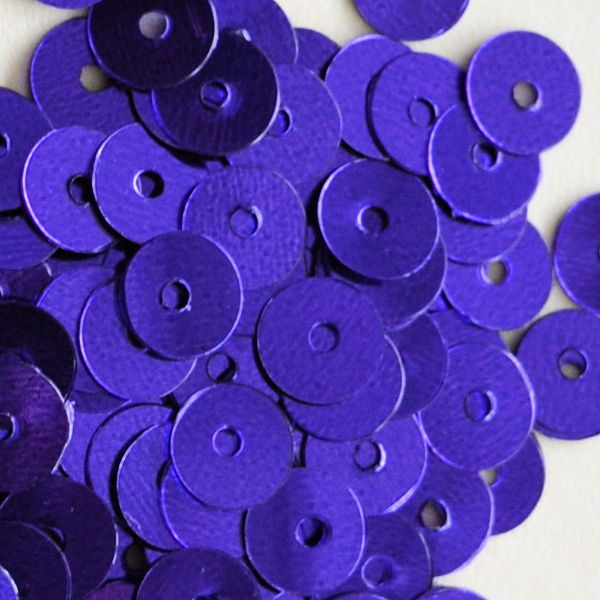 5mm Flat Metallic Purple 100 grams