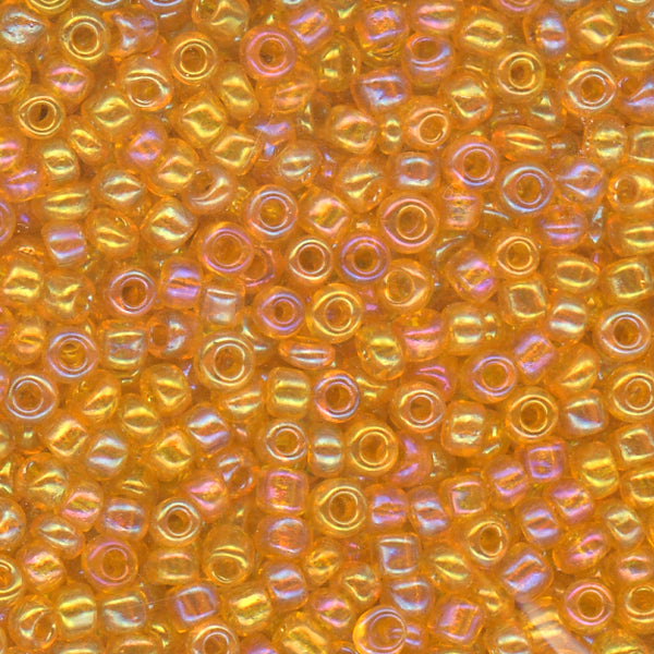 11/0 Bead Iridescent Orange