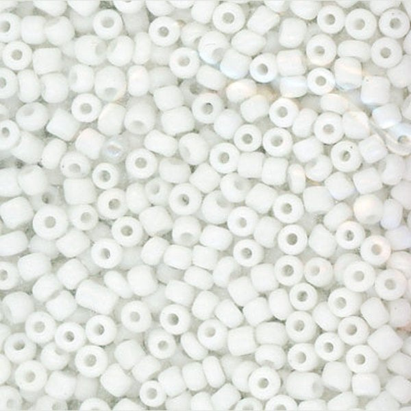 11/0 Bead Opaque White Matte
