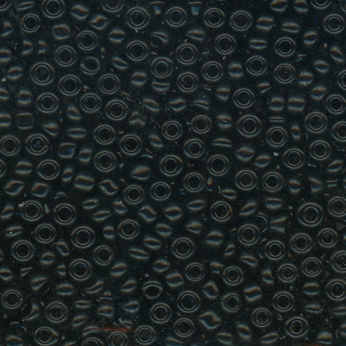 11/0 Bead Black Glossy 100 Grams