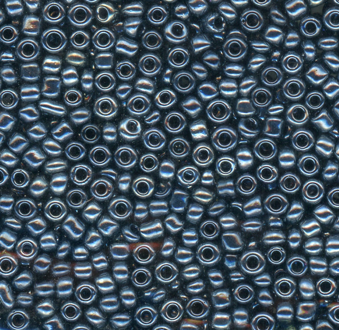 11/0 Bead Ceylon Steel Gray 100 Grams