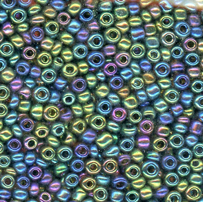 11/0 Bead Iridescent Torchwood 100 Grams