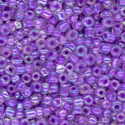 8/0 Bead Iridescent Dark Orchid 100 Grams
