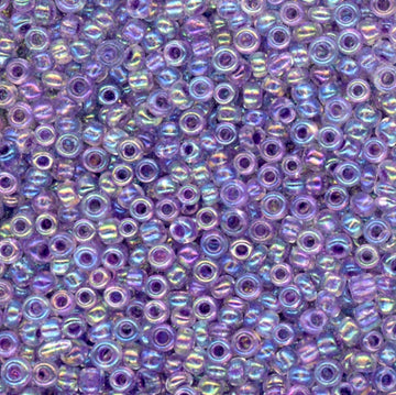 15/0 Bead Iridescent Grape 500 Grams
