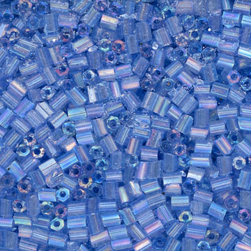 2-cut Bead Iridescent Cornflower Blue 500 Grams