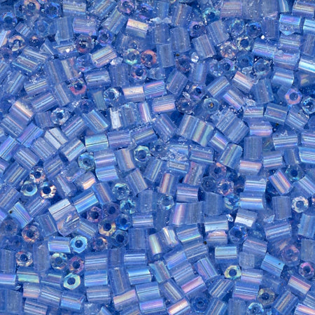 2-cut Bead Iridescent Cornflower Blue 500 Grams