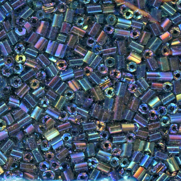 2-cut Bead Iridescent Black 500 Grams