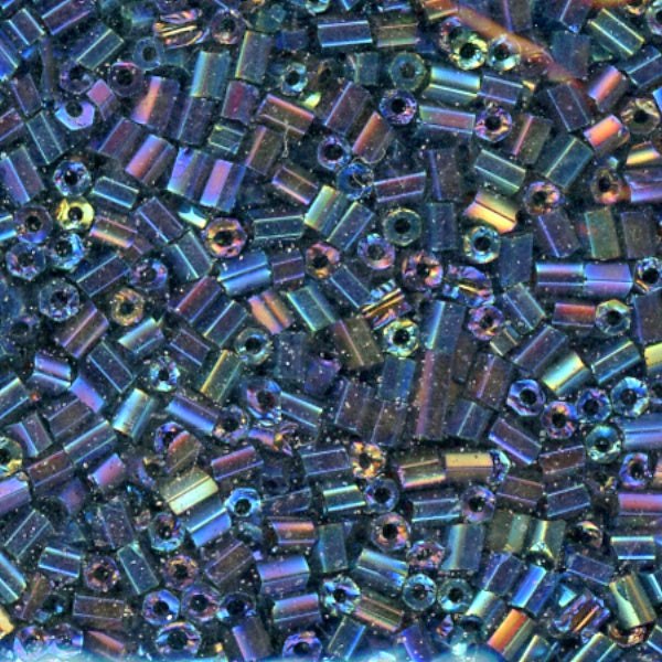 2-cut Bead Iridescent Black 500 Grams