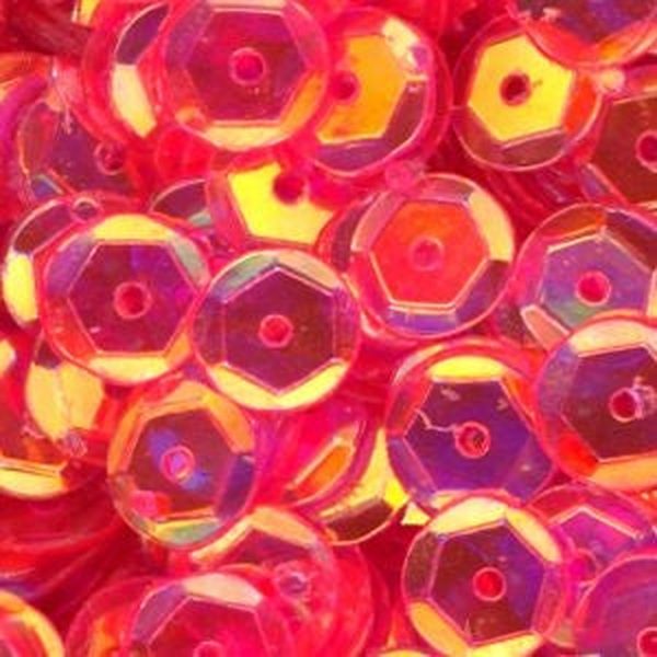 6mm Slightly Cupped Crystal Iris Primrose 100 Grams