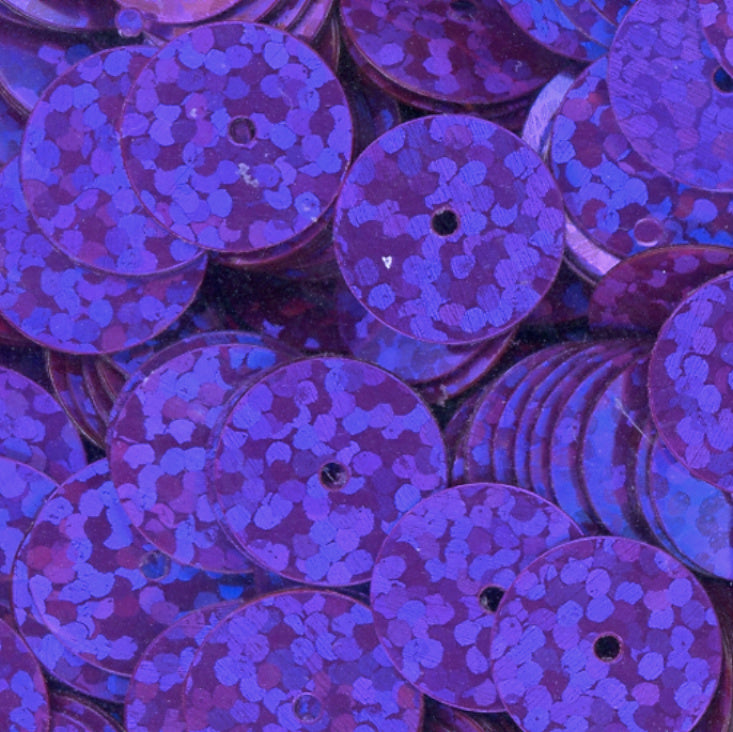 10mm Flat Hologram Grape 100 Grams