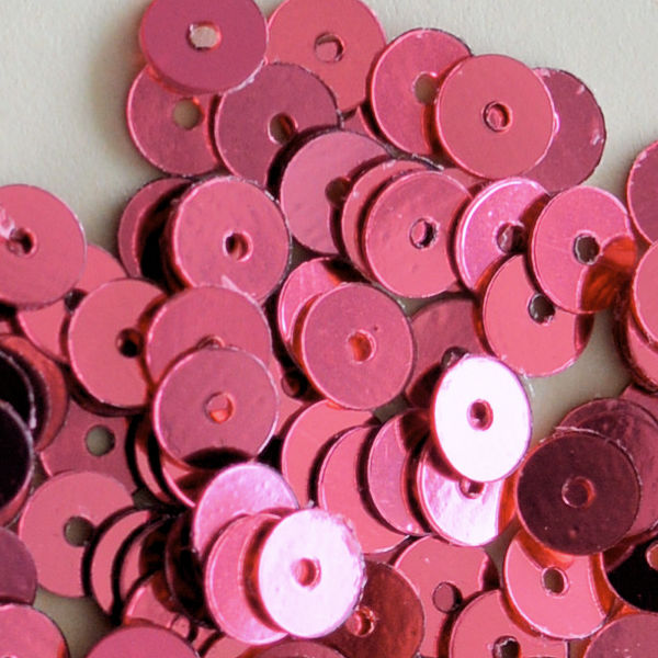 5mm Flat Metallic Antique Rose 100 grams