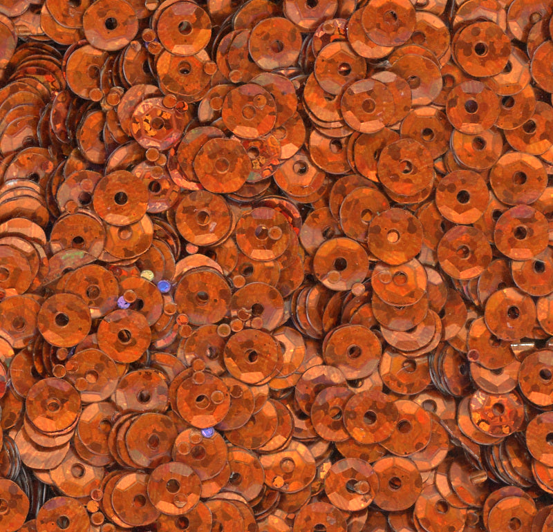 5mm Slightly Cupped Hologram Terracotta