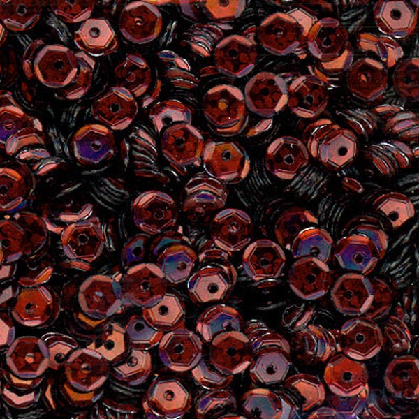 5mm Slightly Cupped Hologram Dark Cherry